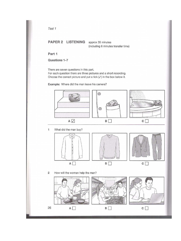 Progress Test 1 | PDF