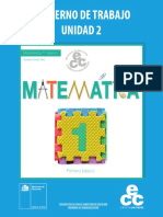 1° Matemáticas Cuaderno de Trabajo Unidad 2