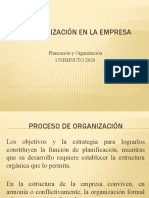 La Organización EN LA EMPRESA