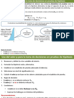 3.7 Valor P para Realizar Pruebas de Hipótesis