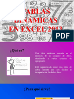 Tablas Dinámicas en Excel
