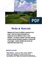 Topic 5 Media and Materials