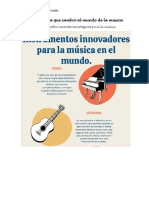 La Tecnología Que Cambio Al Mundo de La Música