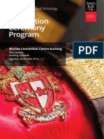 22 Oct 2019 Graduation Program Booklet