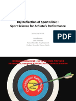 10y Reflection of Sport Clinic - Dr. Damayanti Tinduh, DR., SP - KFR (K)