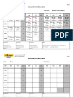 Jadual Kelas Mingu 4