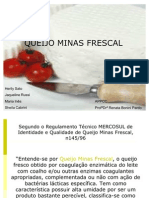 Queijo Minas Frescal: produção e características