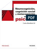 Neurocognición, Cognición Social y Metacognición en Psicosis - Carlos Rebolleda Gil