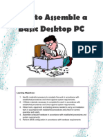 How To Assemble A Basic Desktop PC: Learning Objectives