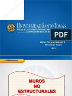 Muros - Mamposteria No Estructurales