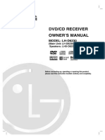 DVD/CD Receiver Owner'S: Manual