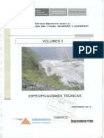 Volumen II Especificaciones Tecnicas