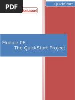 Module 06 - QuickStart