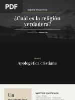 MF - Esquina Apologética - Cuál Es La Religión Verdadera