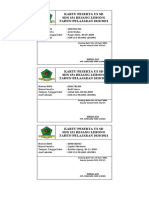 SDN 151 kartu peserta 2020