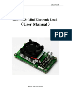 User Manual : EBD M03+ Mini Electronic Load