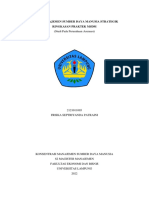 Friska Septriyanda P - Summary Praktek MSDM (Tugas Ke 2)