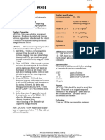 AFCONA - 5044: Chemical Composition Product Specification