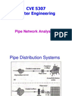 W1 Pipe Network Analysis