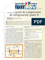 Lubricación de Compresores de Refrigeración