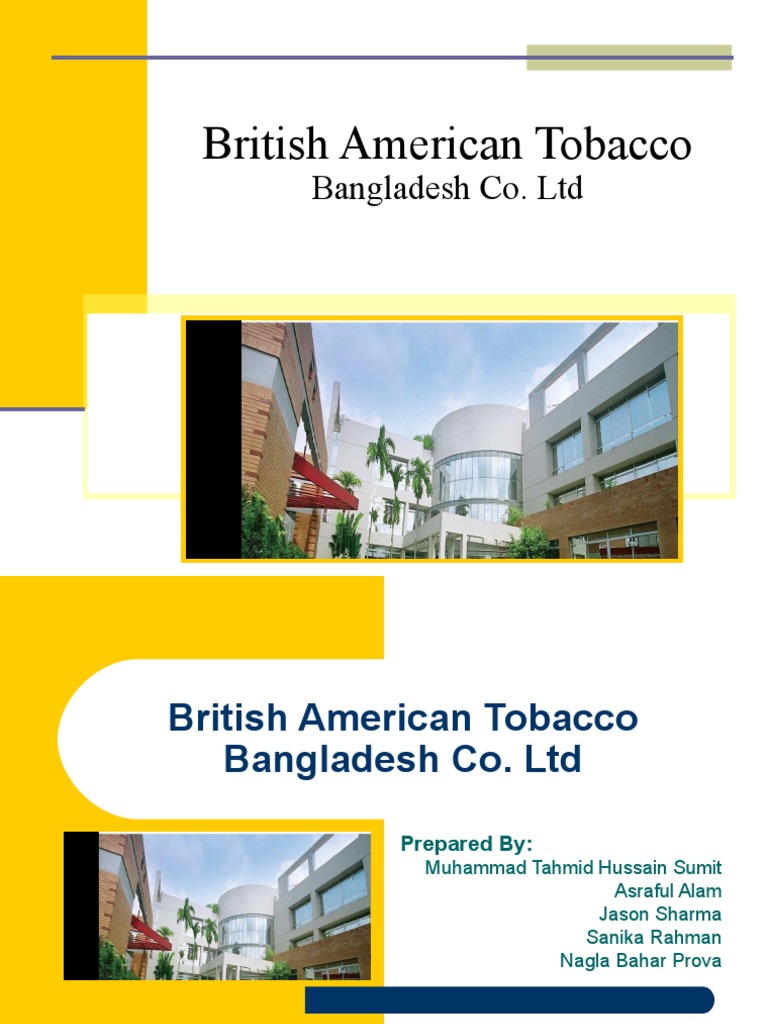 British American Tobacco Bangladesh Overview