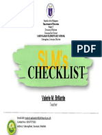 SLMs Checklist Label