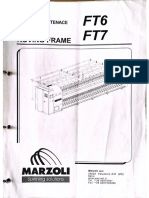 Marzoli Roving Frame - FT6/FT7 - Instruction Manual