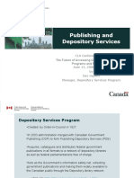 Publishing and Depository Services: The Future of Accessing Government Information: Programs and Partnerships