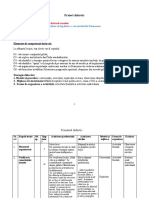 Proiect Didactic: Pilda Semănătorului - Primire Şi Împlinire A Cuvântului Lui Dumnezeu