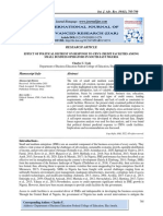 Effect of Political Distrust On Response To CBNS Credit Facilities Among Small Business Operators in South-East Nigeria