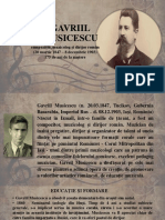 Gavriil Musicescu: Compozitor, Muzicolog Și Dirijor Român (20 Martie 1847 - 8 Decembrie 1903) 175 de Ani de La Naştere