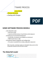 Software Process: Software Process Model Process Activities Dealing With Changes