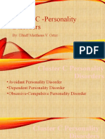 Cluster C - Personality Disorders2