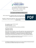 International Journal of Research Publications Volume-69, Issue-1, January 2021