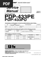 PDP 434PE Datasheet