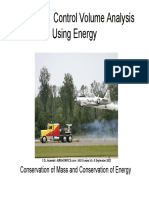 Chapter 4: Control Volume Analysis Using Energy: Conservation of Mass and Conservation of Energy