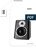 Dynaudio DBM50 User manual