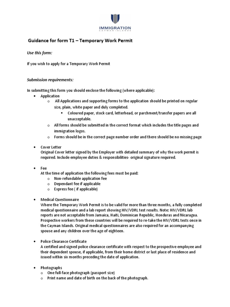Guidance For Form T1 | PDF | Employment | Marriage