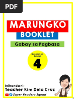 Basahon Sa Kindergarten | PDF