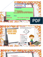 Circunferencia Propiedades Fundamentales y Propiedades de Las Rectas Tangentes