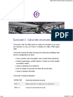 Eurocode 3 Sommaire