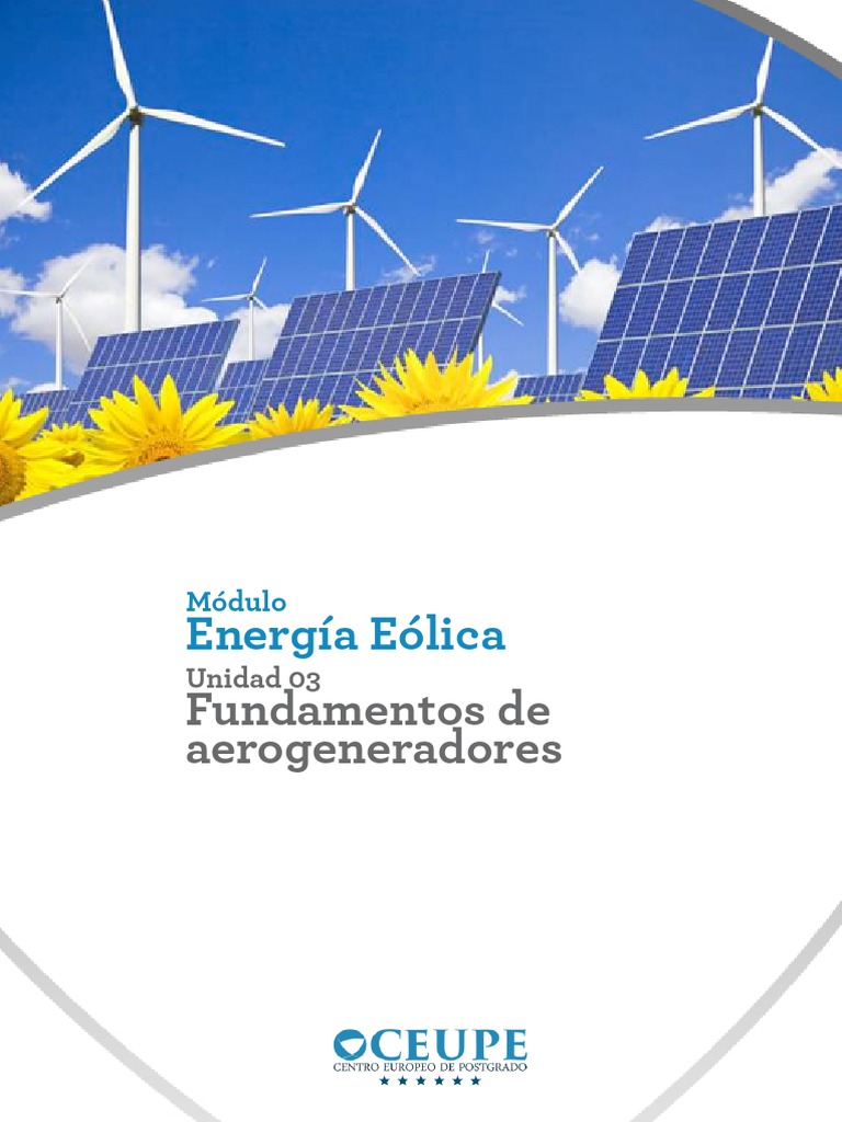 A1 - Mod2 - Unid3 - Fundamentos de Aerogeneradores | PDF | Turbina ...