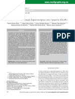 Endosuturas y Cirugía Laparoscópica Con 1 Puerto (CL1P)