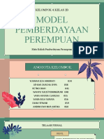 Kelompok 4 - Wem - Model Pemberdayaan Perempuan