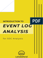Event Log Analysis: Introduction To