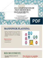 VIII. Key Components of HRM - CAE 112