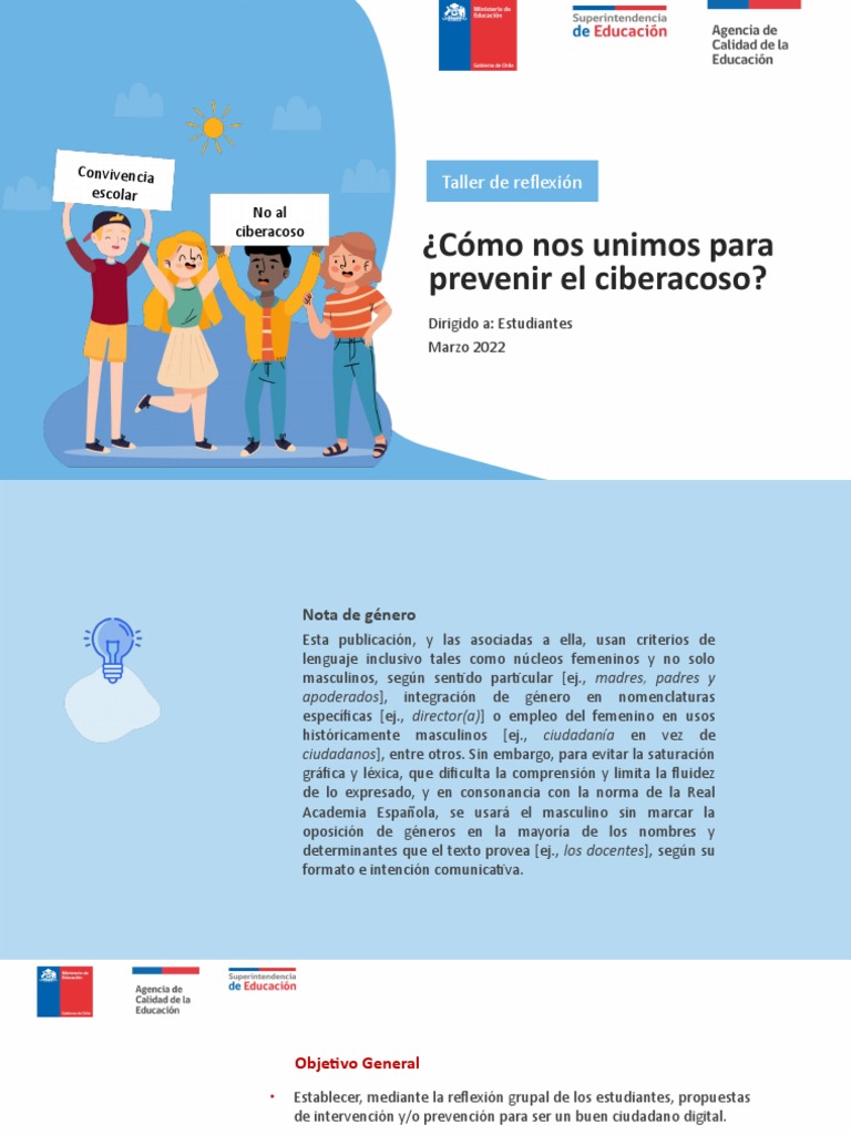 Prevención del Ciberacoso Escolar | PDF | Acoso cibernético | Acoso