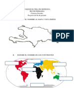 Proyecto de Ciencias Sociales de 3ro de Primaria