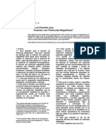 Guía estándar para el examen de partículas magnéticas