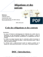 Code Des Obligations Et Des Contrats DEF